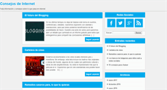 Desktop Screenshot of consejosdeinternet.com