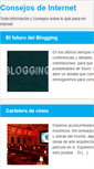 Mobile Screenshot of consejosdeinternet.com